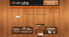 Desktop Screenshot of chairetable.com.br